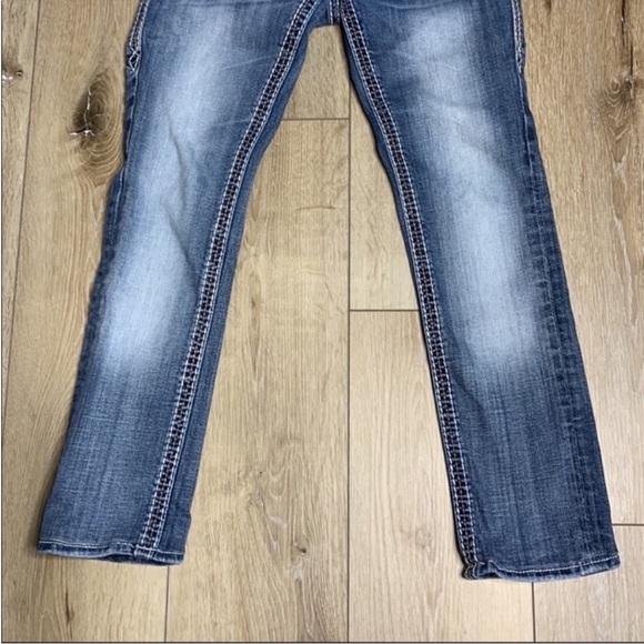 Rock Revival Trixie Straight Denim Blue - Picture 3 of 9